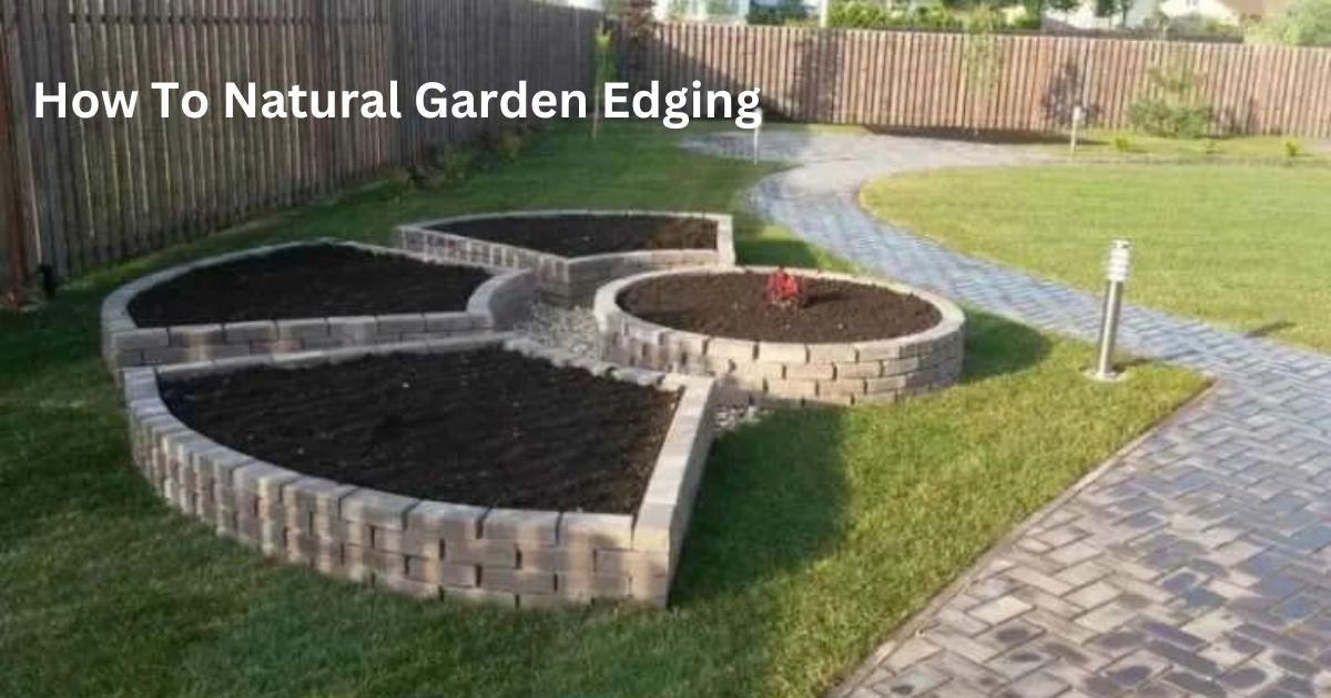 Natural Garden Edging