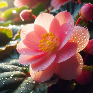 Begonia flower