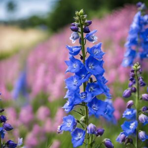 Delphiniums flower